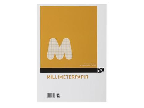 EMO Millimeterpapir EMO A4 80g 50bl (204202)