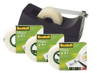 SCOTCH Tape SCOTCH® Magic 810 19x33 4pk m/disp (SM DEAL M/SVART DISP. C-38)