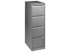 BISLEY Hengemappeskap BISLEY 4SK A4 sølv