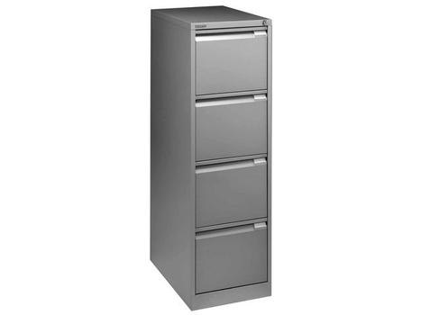 BISLEY Hengemappeskap BISLEY 4SK A4 sølv (3643-055)