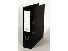 OEM Brevordner 80mm A4 uten skinne sort
