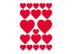 HERMA Etikett HERMA dekor hjerter rød
