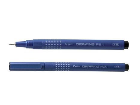 PILOT Fiberpenn PILOT Draw Pen 01 0,28mm sort (SW-DR-01-B*12)
