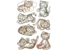 HERMA Etikett HERMA dekor søte katter