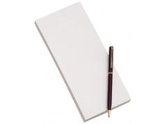 EMO Reseptblokk EMO 9,5x21cm 100bl ulinjert