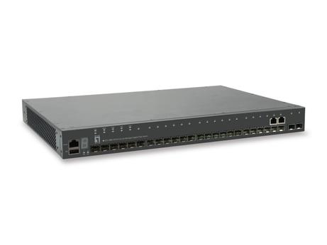 LEVELONE 28P SWITCH STACK L3 LITE MANAGED GB FIBER 2XSFP/ RJ45 IN CPNT (GTL-2882)