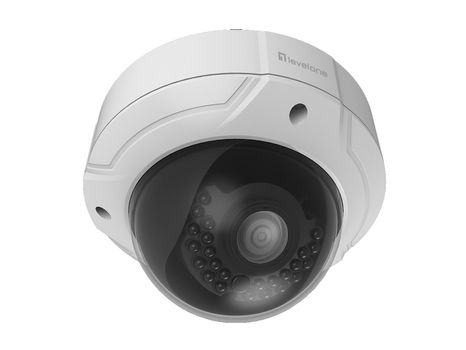 LEVELONE FIXED DOME NW CAMERA 4MP POE OUTDOOR WDR VARIFOCAL    IN CAM (FCS-3085)