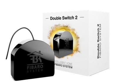 FIBARO Zw5 Electrical Relay Black (FGS-223)