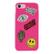 PURO iPhone 7 Patch Mania Cover w/5 Patches Pink