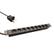 ROLINE 19" Black ALU PDU. 9-way K outlet Factory Sealed