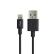PNY LIGHTNING CHARGE AND SYNC CABLE USB 120CM BLACK FOR APPLE CABL