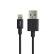 PNY LIGHTNING CHARGE AND SYNC CABLE USB 120CM BLACK FOR APPLE CABL