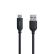 PNY USB-A TO USB-C 2.0 BLACK 100CM CHARGE AND SYNC CABLE CABL