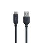 PNY USB-A TO USB-C 2.0 BLACK 100CM CHARGE AND SYNC CABLE CABL