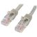 STARTECH 2M CAT 5E GRAY SNAGLESS ETHERNET RJ45 CABLE MALE TO MALE CABL
