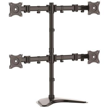 STARTECH StarTech.com Heavy Duty Steel Quad Monitor Stand (ARMBARQUAD)