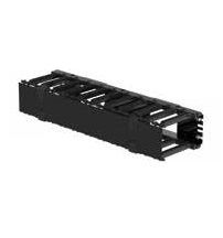 EATON High Density Horizontal - Rack cable management bar - svart - 2U - 19" (ETN-HDHCM2UB)