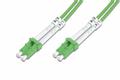 DIGITUS FO Cable 50/125µ. OM5. LC/LC. Green. 2.0m