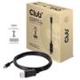 CLUB 3D MINI-DP 1.4 to DP 1.4 M/M 2M 8K60Hz BI-DIR (CAC-1115)