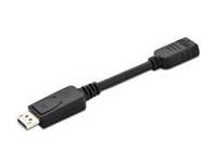 Frendy DISPLAYPORT/ HDMI ADAPTERI 20p-M / HDMI-F 0,15m (307033)