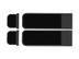 CONTOUR DESIGN Keyboard Risers Red