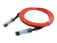 Hewlett Packard Enterprise HPE X2A0 - Network cable - SFP+ to SFP+ - 10 m - fibre optic - active - for FlexFabric 12902E Switch Chassis (JL291A)