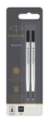 PARKER Rollerballmine Parker M Schwarz 2er Blister