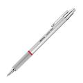 ROTRING Rapid Pro Ballpoint Pen Chrome with Refill M-Blue