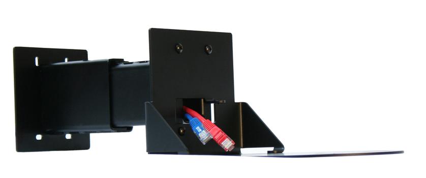 VADDIO Adj. Extension Wall Bracket for Thin Profile Camera Mounts / CONCEAL Mounts | Wall | Max | Black | (535-2100-202)