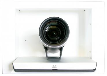 VADDIO IN-Wall Enclosure for Cisco Precision 60 | Recessed | Max | White | (999-2225-020)