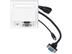 VIVOLINK Wall Connection Box - Outlet - HD-15, mini-phone stereo 3.5 mm , HDMI VGA (HD-15), HDMI, 3.5 mm Hunn VGA (HD-15), HDMI, 3,5mm Hann Hvit 3.5m