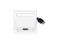 VIVOLINK Wall Connection Box USB 3.0