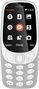 NOKIA 3310 Dual SIM - Funktionstelefon - dual-SIM 16 MB - microSD slot - 320 x 240 pixlar - rear camera 2 MP - matt grå