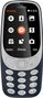 NOKIA 3310 Dual SIM - Funktionstelefon - dual-SIM 16 MB - microSD slot - LCD-skärm - 320 x 240 pixlar - rear camera 2 MP - mörkblå