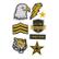 PURO Patch Sticker Kit, Patch Mania Army, 8 stk.