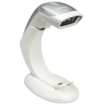 DATALOGIC Heron HD3430 Kit, White (Kit includes 2D Scanner, Autosense Flex Stand and USB Cable) (HD3430-WHK1S)