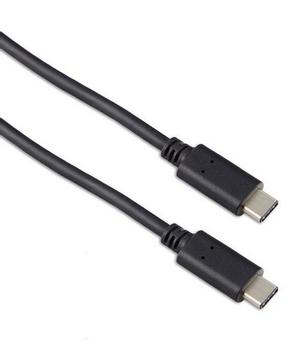 TARGUS - USB cable - 24 pin USB-C (M) to 24 pin USB-C (M) - USB 3.1 Gen 2 - 5 A - 1 m - reversible C connector,  4K support - black (ACC927EU)