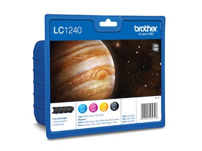 BROTHER LC1240VAL  ink cartridge value pack (LC1240VALBPDR)