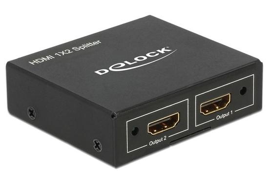 DELOCK Splitter HDMI Buchse > 2x HDMI Buchse 4k (87701)