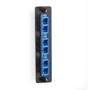BLACK BOX BLACKBOX FIBER ADAPTER PANELS - LOW DENSITY CERAMIC, 3 DUPLEX SC, BLUE