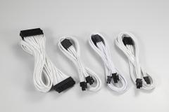 PHANTEKS Sleeved Cable Extension (hvit) Universale kabler, k