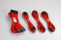 PHANTEKS Extension Cable Combo - Rød - 24P/8P/8V/8V - 500mm