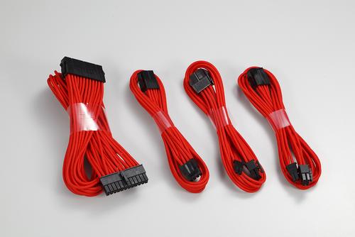 PHANTEKS Extension Cable Combo - Rød - 24P/ 8P/ 8V/ 8V - 500mm (PH-CB-CMBO_RD)