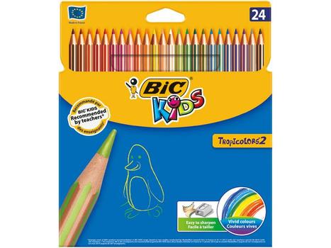 BIC Fargeblyant BIC Tropicolor (24) (832568)