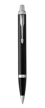 PARKER IM Ballpoint Pen Black/ Chrome Barrel with Blue Ink Gift Box - 1931665 (1931665)