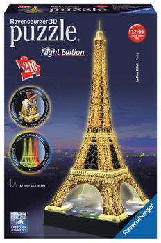 Ravensburger 3D Puzzle Eiffel Tower Night Edition (12579)