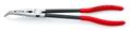 KNIPEX Long Reach Needle Nose Pliers with transverse profiles