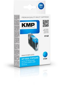 KMP H148 ink cartridge cyan compat F-FEEDS (1744,0003)