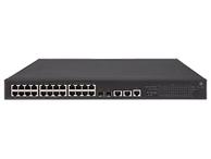 Hewlett Packard Enterprise HPE FlexNetwork 5130-24G-PoE+-2SFP+-2XGT (370W) EI - switch - 24 porter - Styrt - rackmonterbar (JG940A)