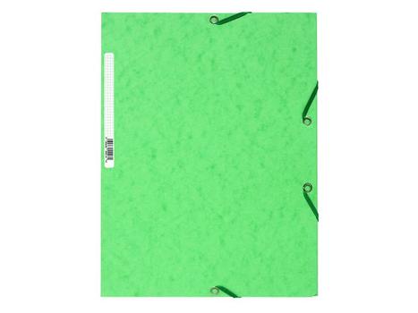 EXACOMPTA Strikkmappe EXACOMPTA A4 3 kl 400g lime (55513E*25)